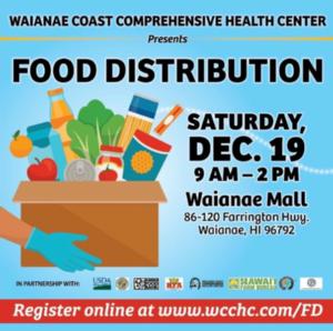 WCCHC 12/19 Food Distribution