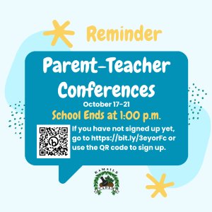 Did You Sign-Up for Parent-Teacher Conferences?